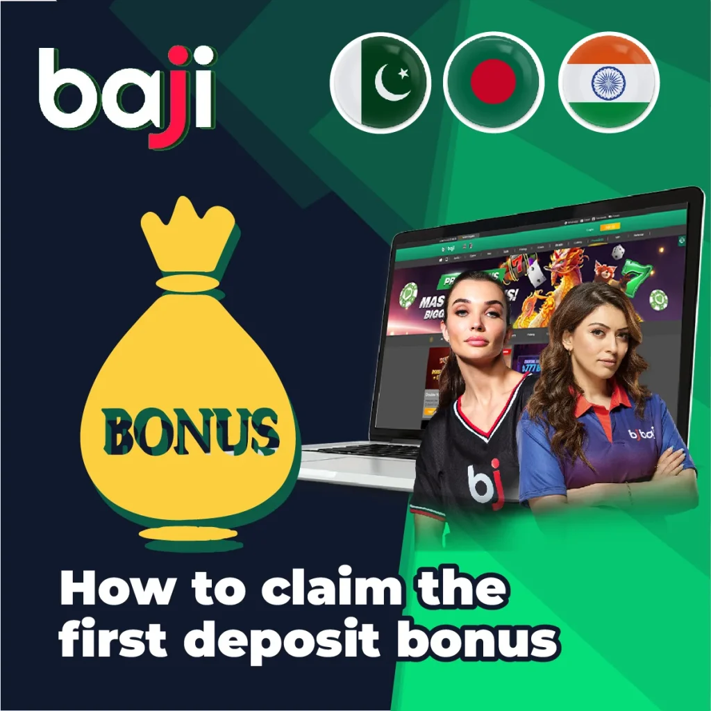 How to claim Baji live welcome bonus